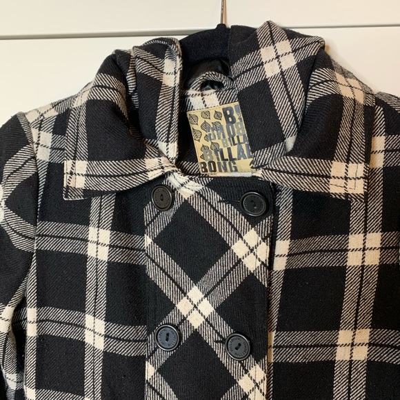 Billabong Checkered Hoodie Jacket - Picture 2 of 15
